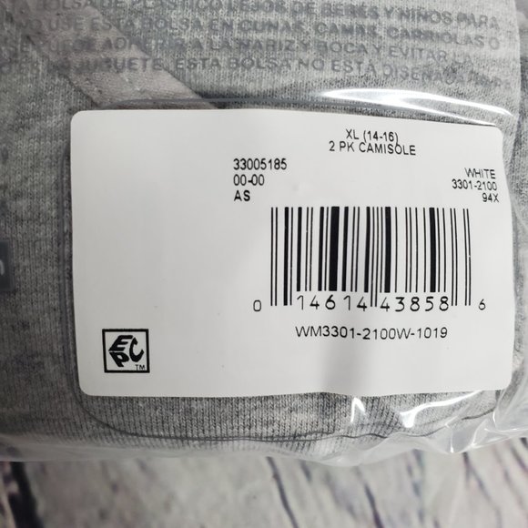 Wonder Nation Girls Camis 2 Pack - Picture 4 of 4